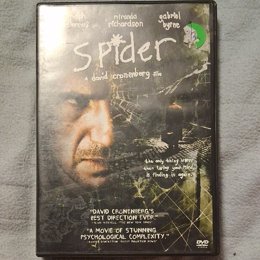 Spider DVD Movie